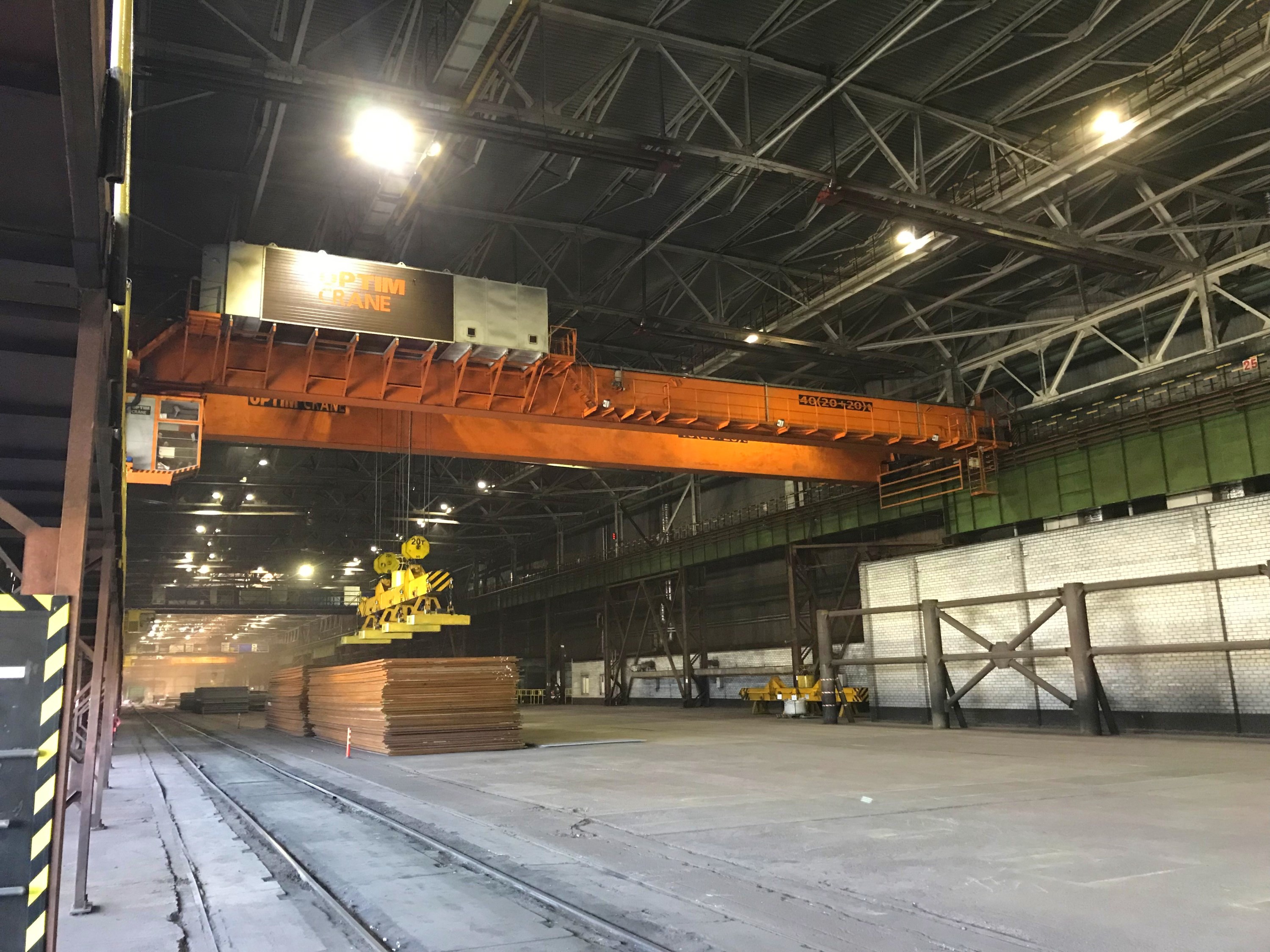 Видеонаблюдение для мостового крана